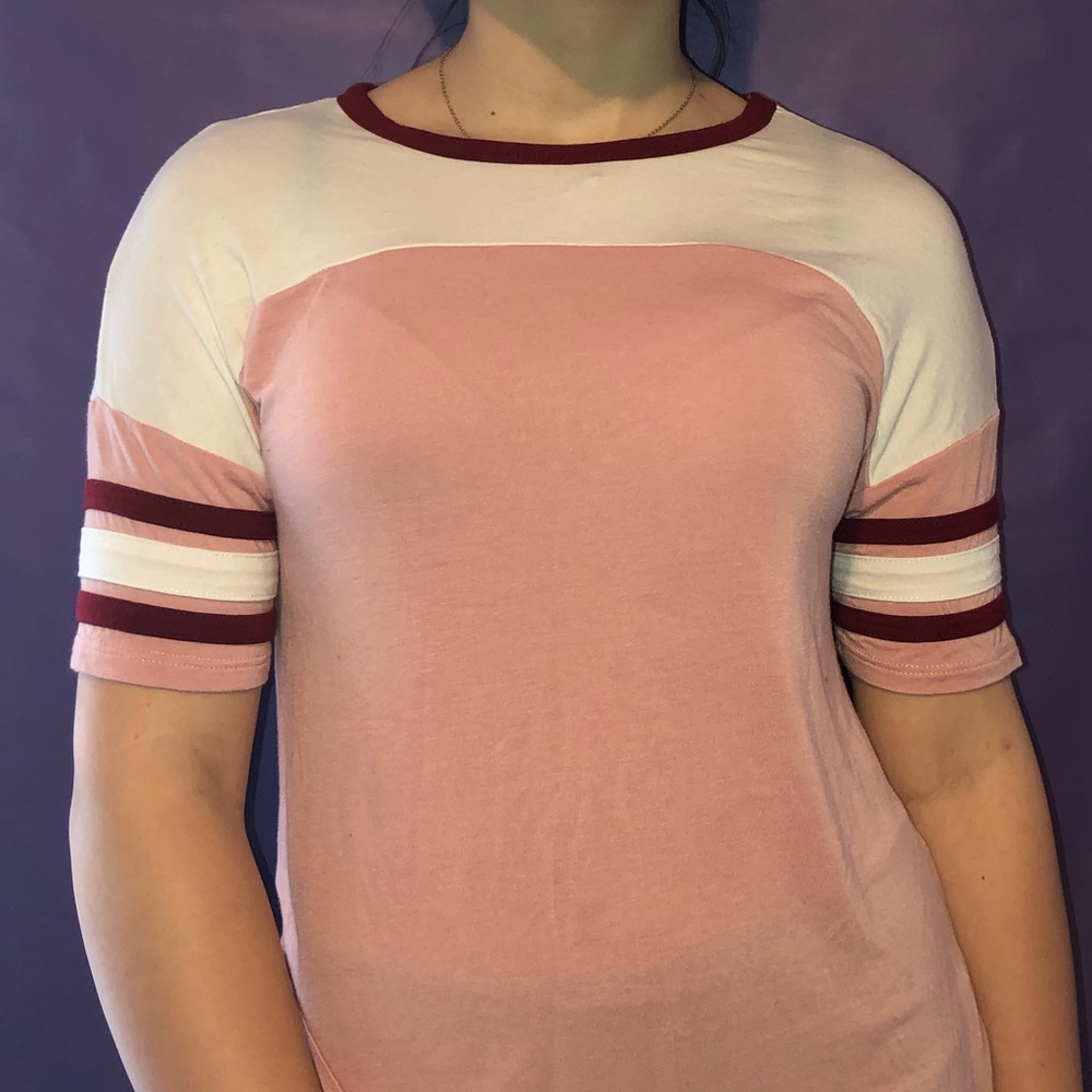 sweet tea (pink rose) shirt